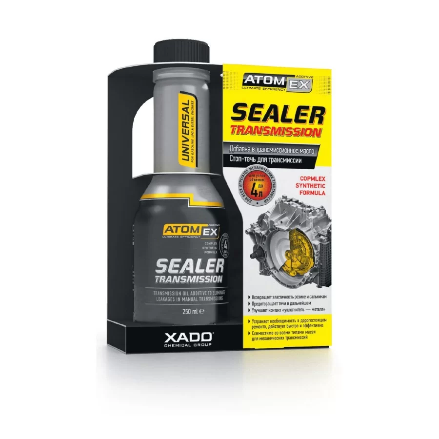 Стоп-течь для трансмиссии XADO Sealer Transmission герметик для КПП